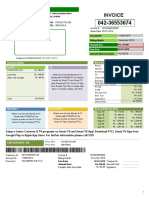 Invoice: PTCL STN: PTCL NTN