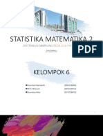 Statistika Matematika 2: Disttribusi Sampling