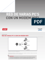 Red Varias PC Con Modem Wifi