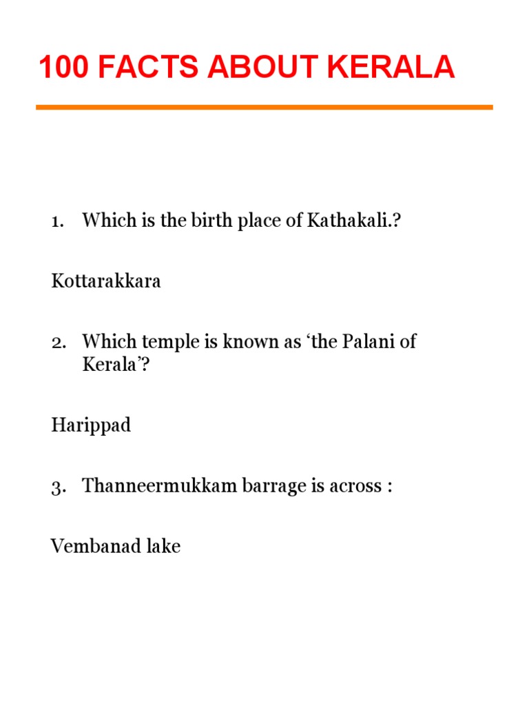 BASIC FACTS ABOUT KERALA IN MALAYALAM PDF intelligence overview