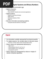 Chapter 1: Digital Systems and Binary Numbers