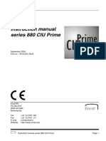 880 CIU Prime Instruction Manual