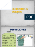 Manejo de Residuos