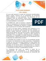 Presentación Del Curso Etica PDF