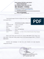 Contoh Surat Keterangan PDF