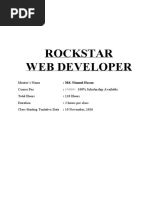 Rockstar Web Developer