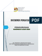 Instrumen Pemantauan Pengurusan Ujian Urin SM SR - 2019