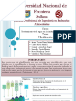 Ultrafiltración en la industria alimentaria