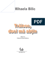 Mihaela Bilic - Traiesc, Deci Ma Abtin PDF