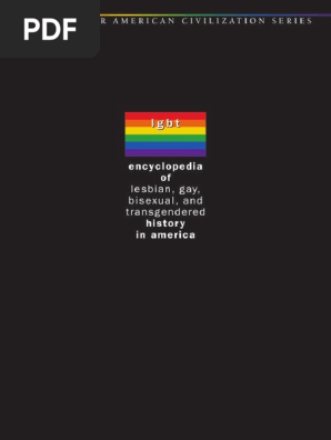 Encyclopedia Of Lesbian Gay Bisexual And Transgendered History