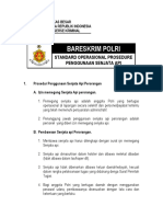 Standar Operasional Prosedur Penggunaan Senjata API 1