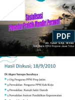 Download Sosialisasi Prosedur Praktik Mandiri Perawat Jatim by asihbee SN40571223 doc pdf