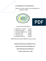 MAKALAH KEPERAWATAN KOMUNITAS New