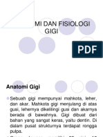 Anataomi Dan Fisiologi Gigi