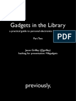 Gadgets in The Library Session 23 PDF