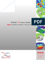 ACTRAN 15 0 Users Guide Vol1 PDF