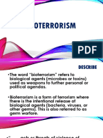 Bio-Terrorism Report