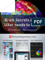 Brain Secrets Every UXer Needs To Know PDF