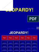 Jeopardy Template