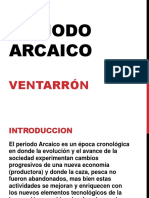 PERIODO ARCAICO