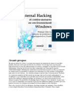 Internal Hacking - Contre Mesures en Environnement Windows PDF