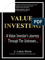 Value Investing A Value Investor S Journe Neely J Lukas PDF