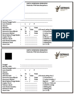 Kartu Screening PTM Leter