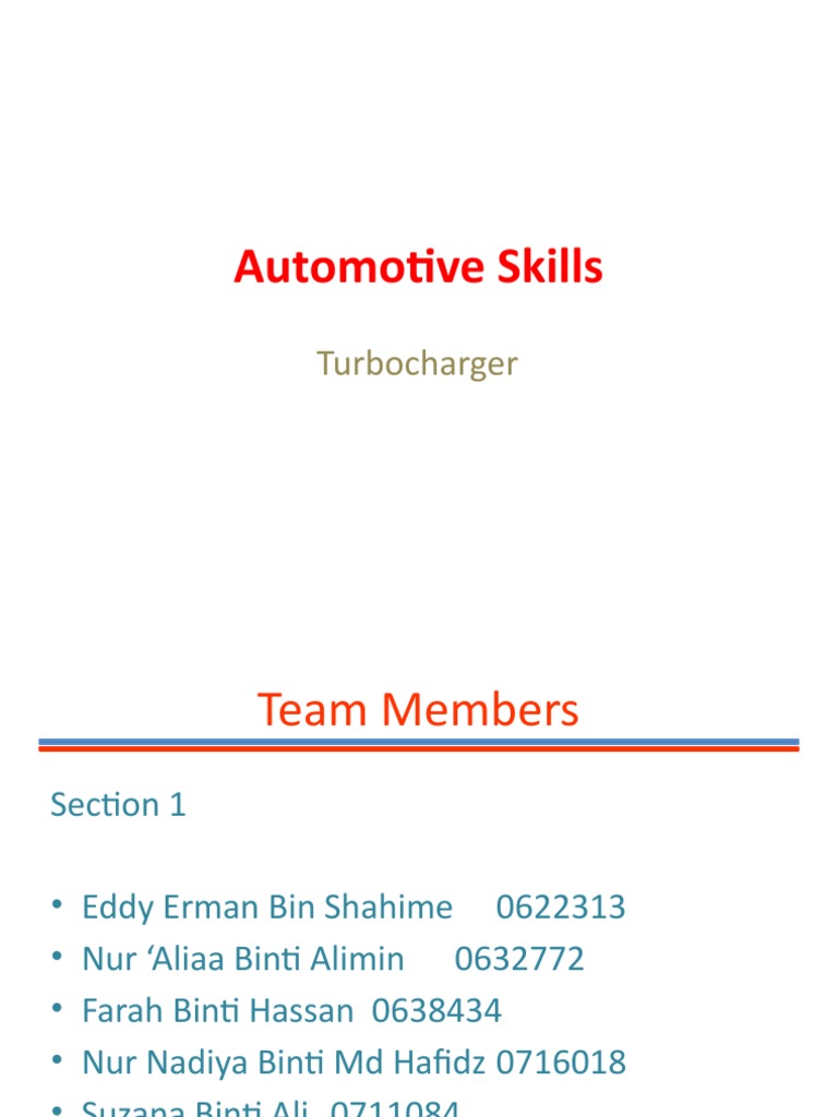 Turbochargers PDF Turbocharger Gas Technologies