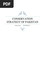 Conservation Strategy of Pakistan