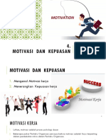 4 Motivasi N Kepuasan Kerja