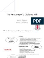 The Anatomy of Diploma Mills