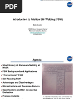 Introduction To Friction Stir Welding (FSW) : Bob Carter