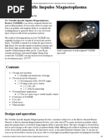 Variable Specific Impulse Magnetoplasma Rocket - Wikipedia, The Free Encyclopedia