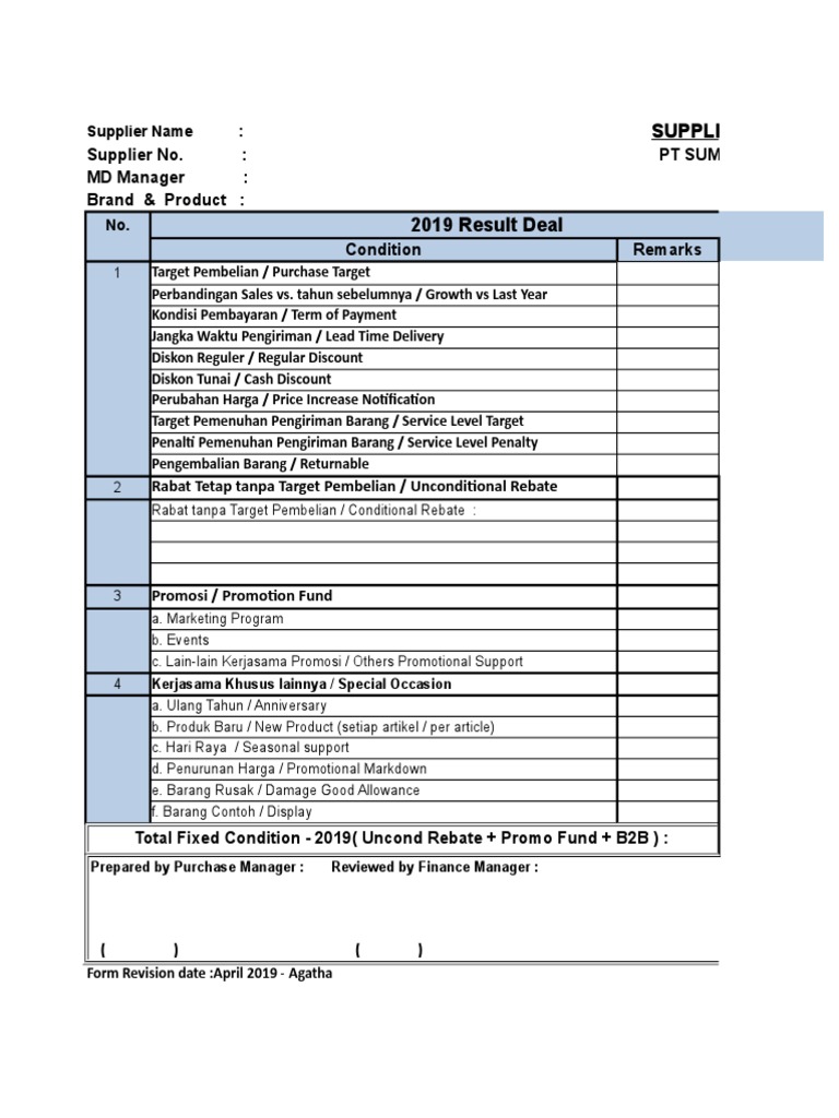 Trading Term Discounts And Allowances Rebate Marketing