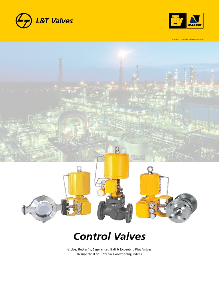 LT Valves Controlvalves Web | PDF | Valve | Gas Technologies