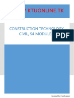 construction technology, civil, s4 MODULE-3.pdf