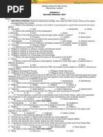 Science 8 Second Periodic Test