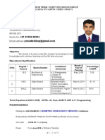 Prasanth Resume 1