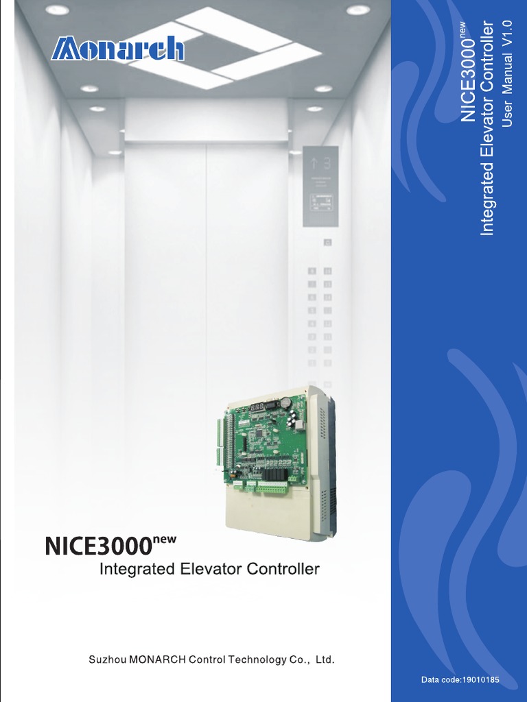 NICE3000 User Manual Overview | PDF | Elevator | Electrical Wiring