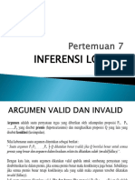 P7. Inferensi Logika-1