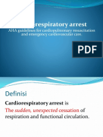 Cardiorespiratory Arrest