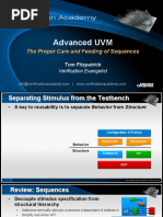 The Proper Care and Feeding of UVM Sequences PDF