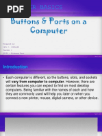 5-Computer Basics Buttons and Ports On A Computer