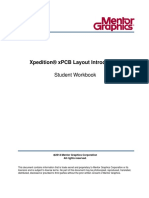 Xpedition® XPCB Layout Introduction: Student Workbook