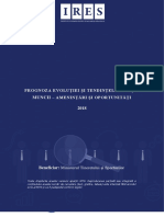 Prognoza Evoluției Și Tendințelor Pieței Muncii 1 PDF