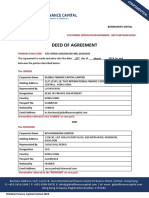 Deed of Agreement PDF