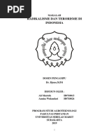 Makalah Radikalisme Dan Terorisme