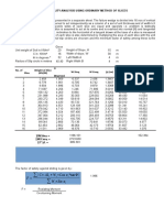 Slope Stabilty Analysis - Single Layer - 23.12.2013