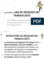 1.2.2 Estructura de Desglose Del Trabajo (Edt) PDF
