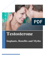 Testosterone Implants Benefits and Myths